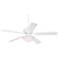 52" Casa Vieja® White Finish Outdoor LED Ceiling Fan