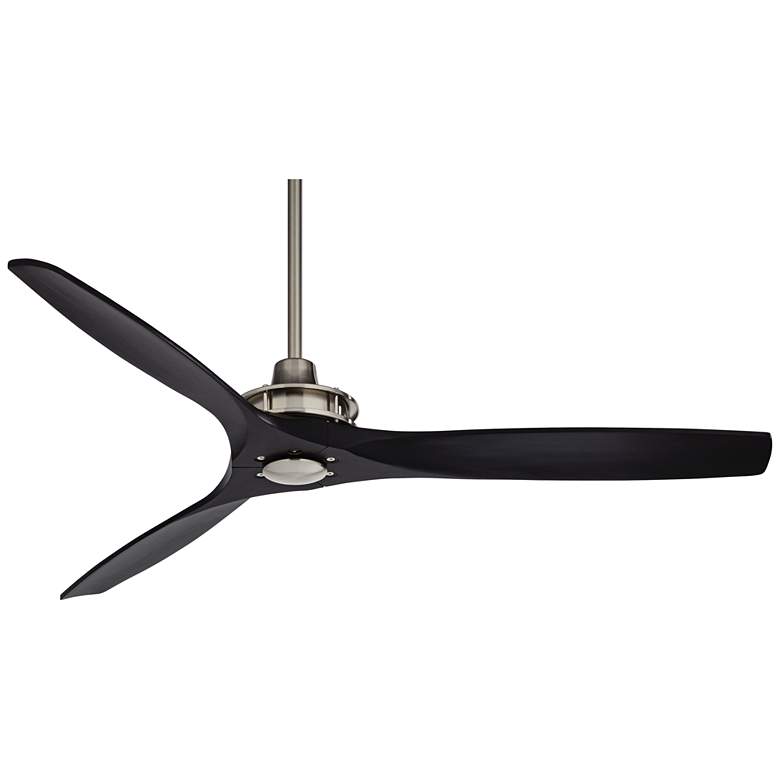 Image 2 52" Casa Vieja Windspun DC Brushed Nickel Ceiling Fan with Remote