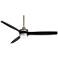52" Casa Vieja Windspun DC Brushed Nickel LED Ceiling Fan with Remote