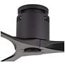 3_52" Casa Vieja Windspun Matte Black DC Hugger Ceiling Fan with Remote more views