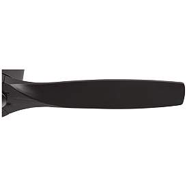 Image4 of 52" Casa Vieja Windspun Matte Black DC Hugger Ceiling Fan with Remote more views