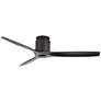7_52" Casa Vieja Windspun Matte Black DC Hugger Ceiling Fan with Remote more views