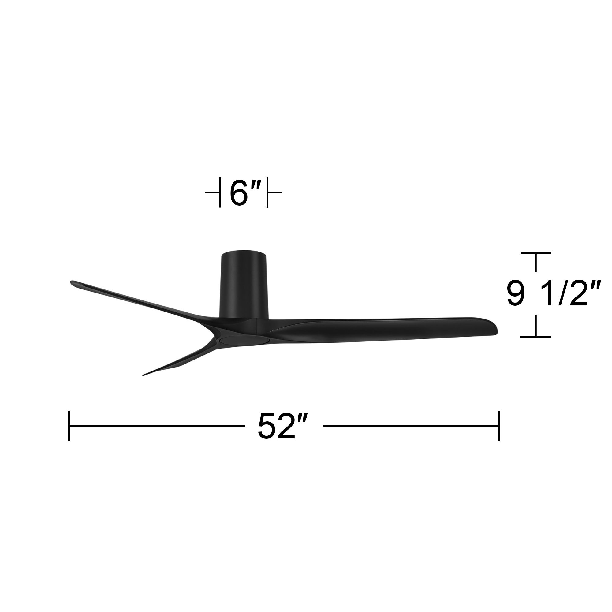 Watch A Video About the 52 Casa Vieja Zebec Black Hugger Ceiling Fan with Remote Control