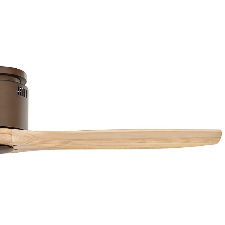 Image 4 52" Casa Windspun DC Bronze Modern Hugger Ceiling Fan with Remote more views