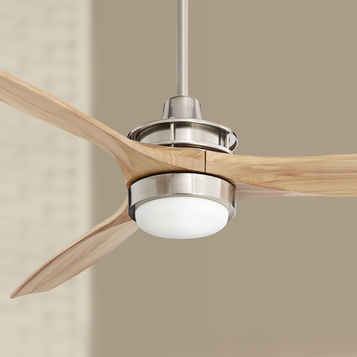 natural wood ceiling fan