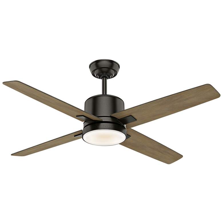 52&quot; Casablanca Axial Noble Bronze LED Ceiling Fan with Wall Control