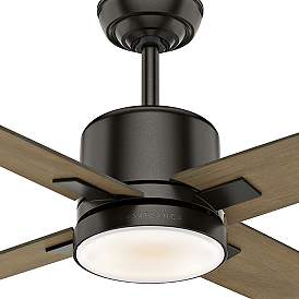 Image4 of 52" Casablanca Axial Noble Bronze LED Ceiling Fan with Wall Control more views