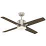 52" Casablanca Axial Painter Pewter LED Ceiling Fan with Wall Control