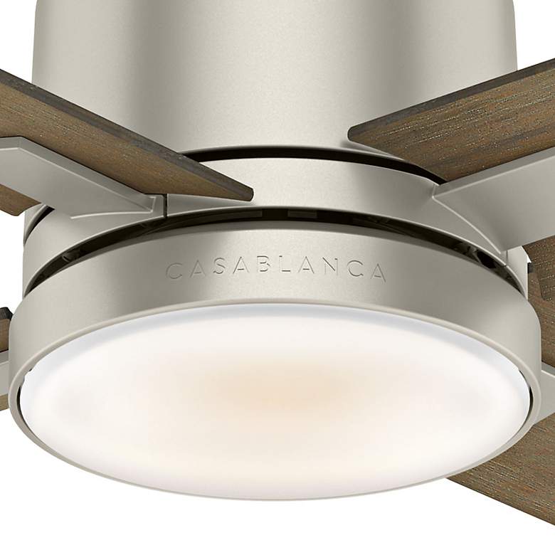 Image 5 52" Casablanca Axial Painter Pewter LED Ceiling Fan with Wall Control more views
