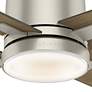 6_52" Casablanca Axial Painter Pewter LED Ceiling Fan with Wall Control more views