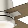7_52" Casablanca Axial Painter Pewter LED Ceiling Fan with Wall Control more views