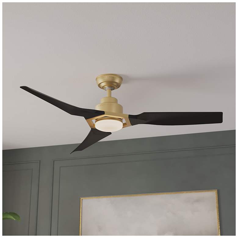 Image 7 52" Casablanca Eula ENERGY STAR Brass Damp Rated Ceiling Fan more views