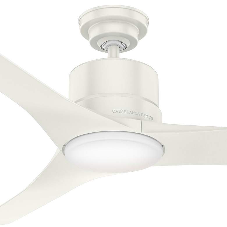 Image 2 52" Casablanca Piston Fresh White LED Ceiling Fan more views