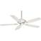 52" Casablanca Utopian Snow White Pull Chain Ceiling Fan