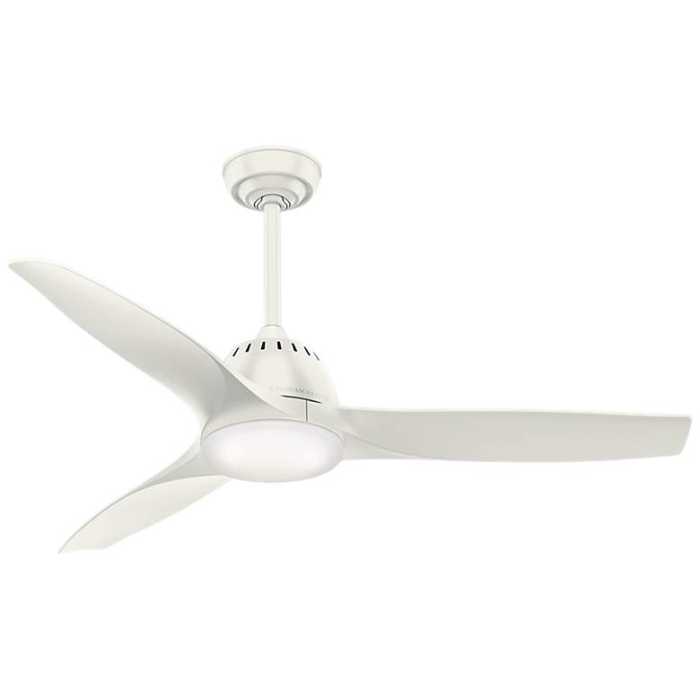 52 inch Casablanca Wisp Fresh White LED Ceiling Fan with Remote Control