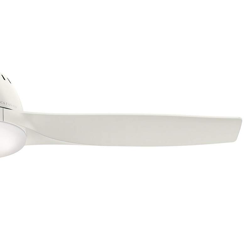 Image 3 52 inch Casablanca Wisp Fresh White LED Ceiling Fan with Remote Control more views