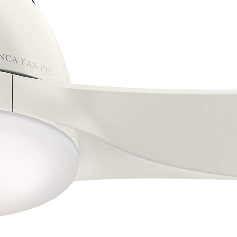 Image 4 52 inch Casablanca Wisp Fresh White LED Ceiling Fan with Remote Control more views