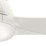 Thumbnail4 of 52" Casablanca Wisp Fresh White LED Ceiling Fan with Remote Control more views