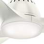 52" Casablanca Wisp Fresh White LED Ceiling Fan with Remote Control