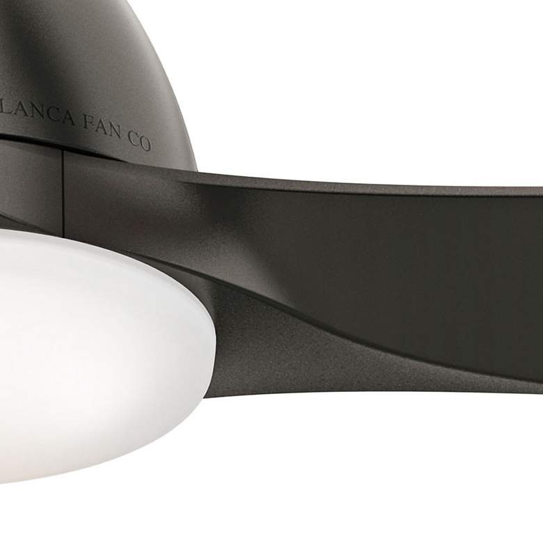 Image 4 52" Casablanca Wisp Noble Bronze LED Ceiling Fan with Remote Control more views