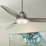 52" Casablanca Wisp Pewter LED Ceiling Fan with Remote Control