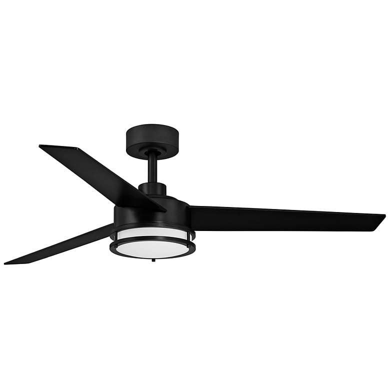 Image 2 52" Cassini Matte Black LED Smart Ceiling Fan