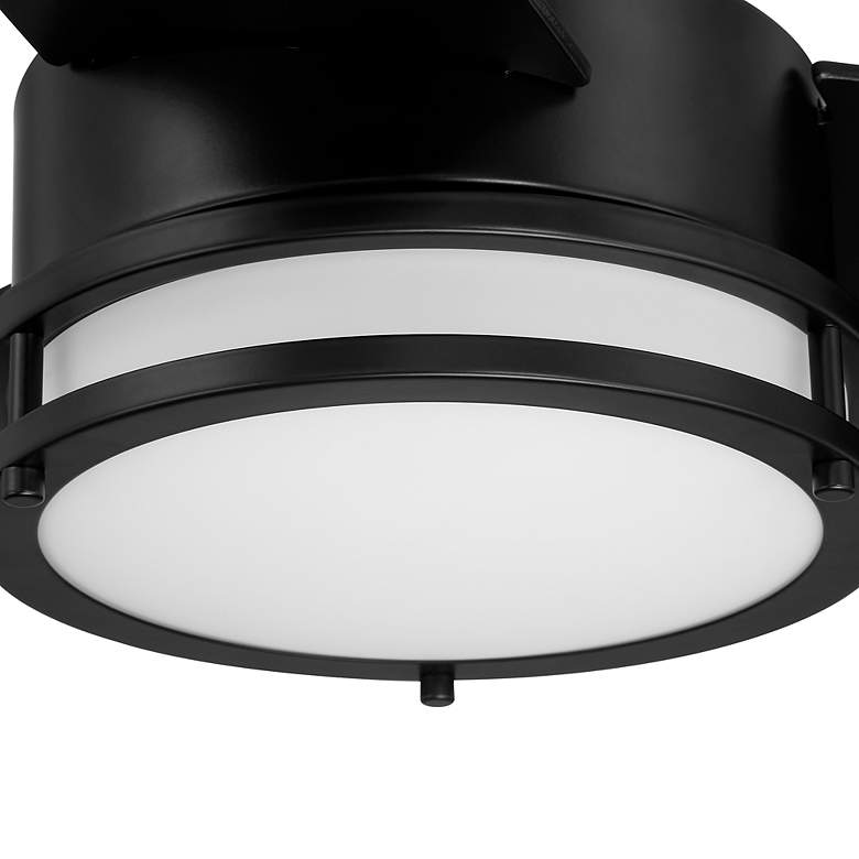 Image 3 52" Cassini Matte Black LED Smart Ceiling Fan more views