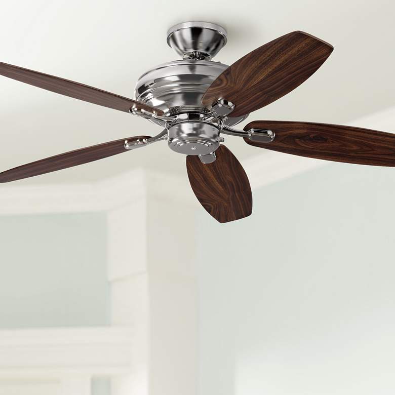 Image 1 52 inch Centro Max Uplight Polished Nickel Ceiling Fan