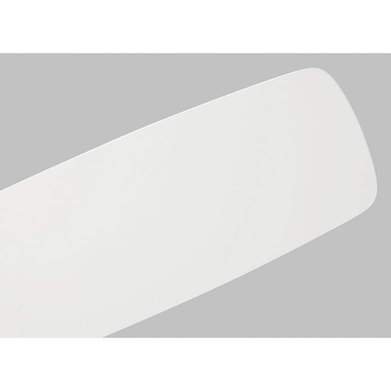 Image 6 52" Colony Matte White Damp Rated Pull Chain Ceiling Fan more views