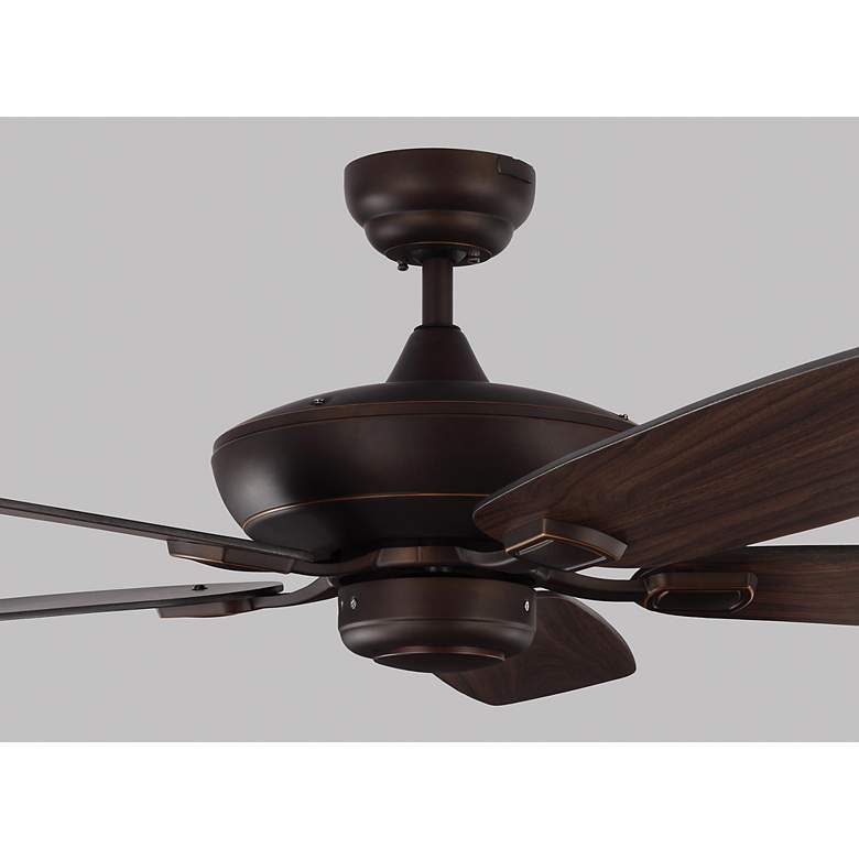 Image 4 52" Colony Max Plus Roman Bronze Damp Rated Pull Chain Ceiling Fan more views