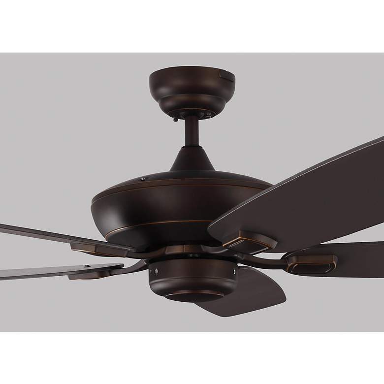 Image 6 52" Colony Max Plus Roman Bronze Damp Rated Pull Chain Ceiling Fan more views