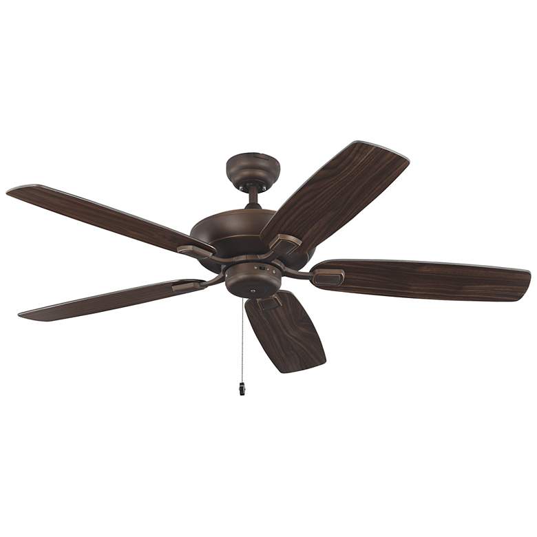 Image 7 52" Colony Max Plus Roman Bronze Damp Rated Pull Chain Ceiling Fan more views