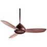 52" Concept I Oil-Rubbed Bronze LED Ceiling Fan with Remote