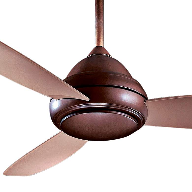 Image 3 52" Concept I Oil-Rubbed Bronze LED Ceiling Fan with Remote more views