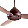 52" Concept I Oil-Rubbed Bronze LED Ceiling Fan with Remote