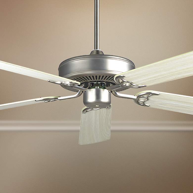 Image 1 52 inch Concord California Home Satin Nickel Ceiling Fan