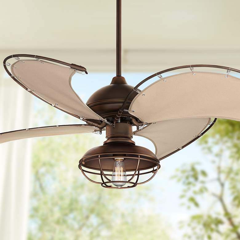 Image 1 52" Cool Vista II Outdoor LED Ceiling Fan