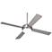 52" Courier Brushed Nickel Ceiling Fan