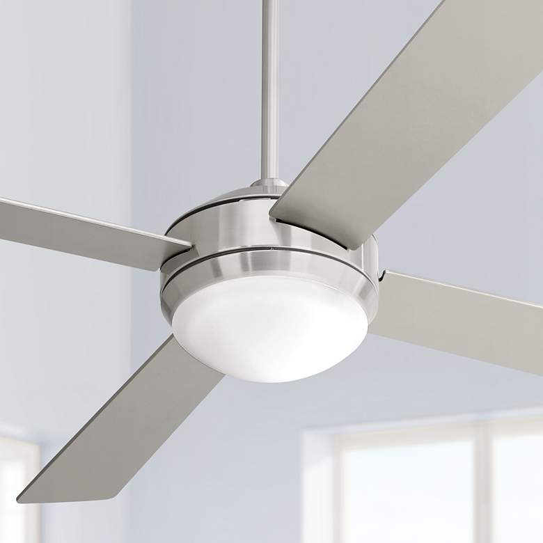 Image 1 52 inch Courier Brushed Nickel Ceiling Fan
