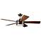 52" Craftmade Braxton Polished Nickel LED Ceiling Fan