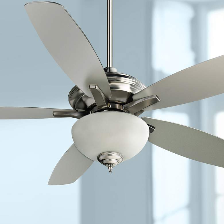 Image 1 52 inch Craftmade Copeland Stainless Steel Ceiling Fan