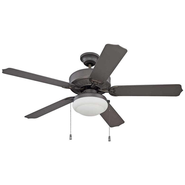 Image 2 52" Craftmade Enduro Espresso LED Outdoor Pull Chain Ceiling Fan