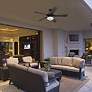 3_52" Craftmade Enduro Matte Black LED Outdoor Pull Chain Ceiling Fan more views