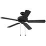 4_52" Craftmade Enduro Matte Black LED Outdoor Pull Chain Ceiling Fan more views