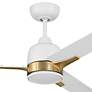 3_52" Craftmade Fuller White/Brass Indoor LED Wall Control Ceiling Fan more views