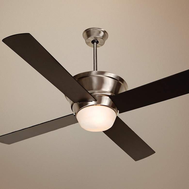Image 1 52 inch  Craftmade Kira Stainless Steel Ceiling Fan