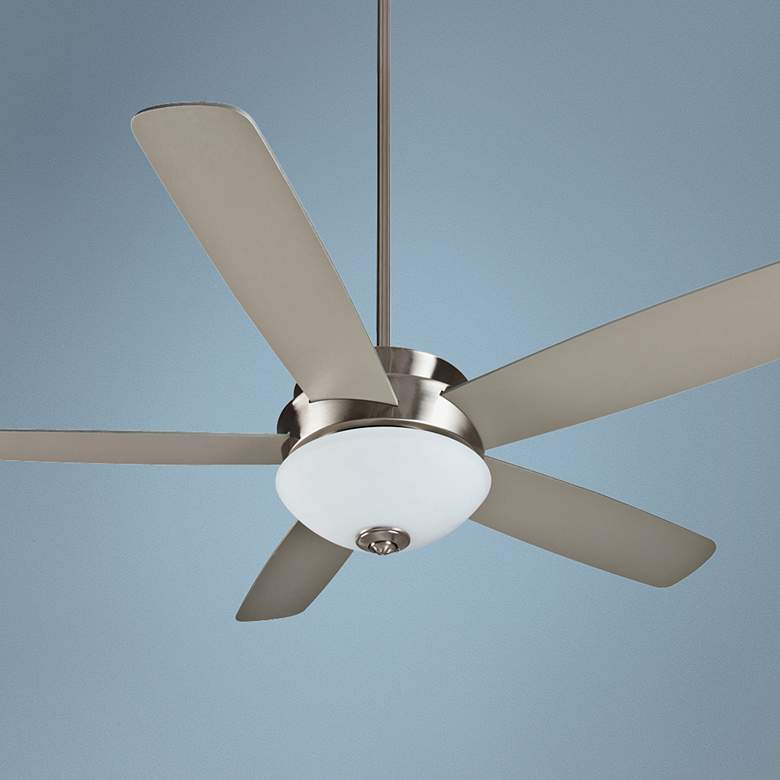 Image 1 52 inch Craftmade Layton Stainless Steel Ceiling Fan