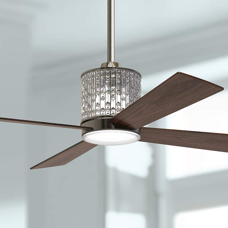 Image 1 52" Craftmade Marissa Espresso LED Ceiling Fan