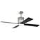 52" Craftmade Marissa Polished Nickel LED Ceiling Fan