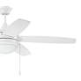 52" Craftmade Phaze 5 White LED Ceiling Fan